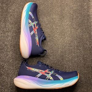 ASICS GEL-NIMBUS 25 Lite Show Women's Size 9.5 Lite Show/lime Zest Running Shoes